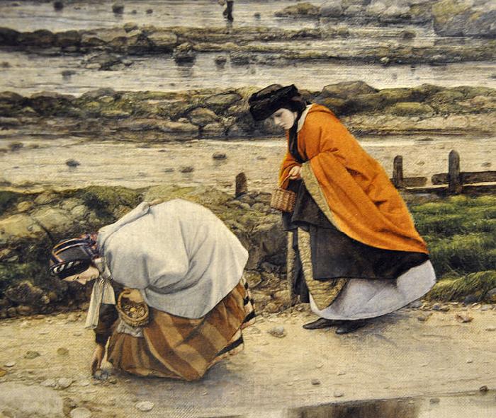 William Dyce Pegwell Bay, Kent - a Recollection of October 5th 1858 France oil painting art